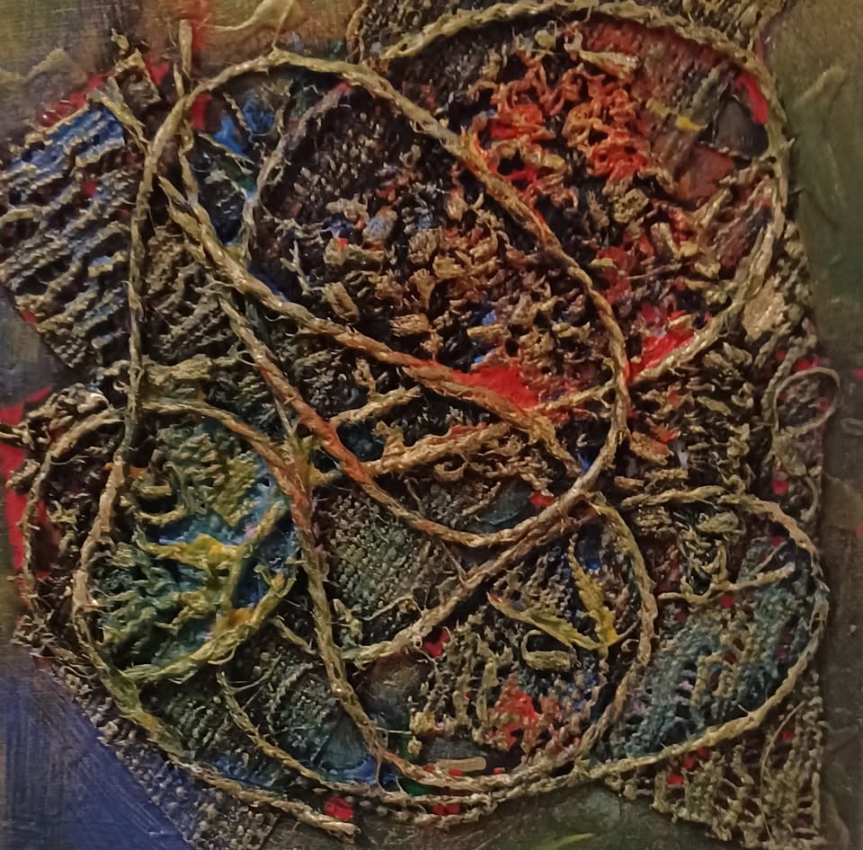 Kolažne balade: likovni jezik Erne Ferjanič