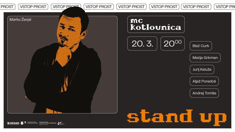 Kotlovniški standup: Open mic