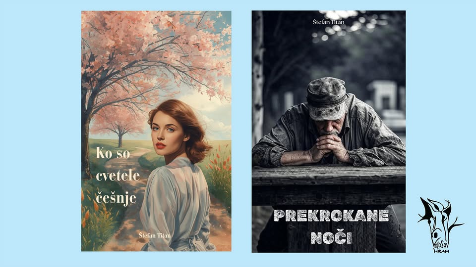 Predstavitev pesniških zbirk Štefana Titana: Ko so cvetele češnje in Prekrokane noči