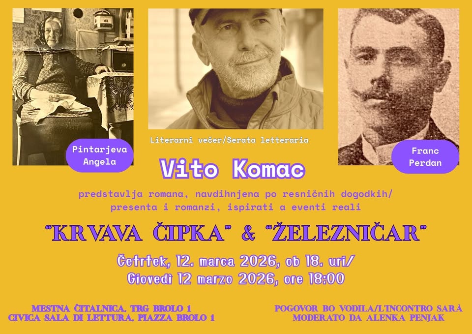 Srečanje s pisateljem Vitom Komacem