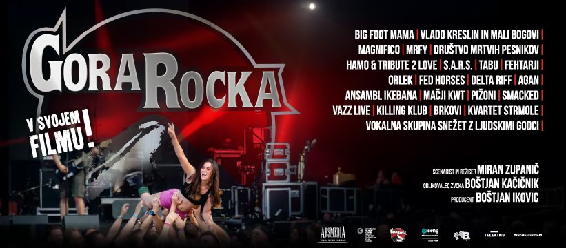 PREDPREMIERA IN PREMIERA DOKUMENTARNEGA FILMA GORA ROCKA | CANKARJEV DOM