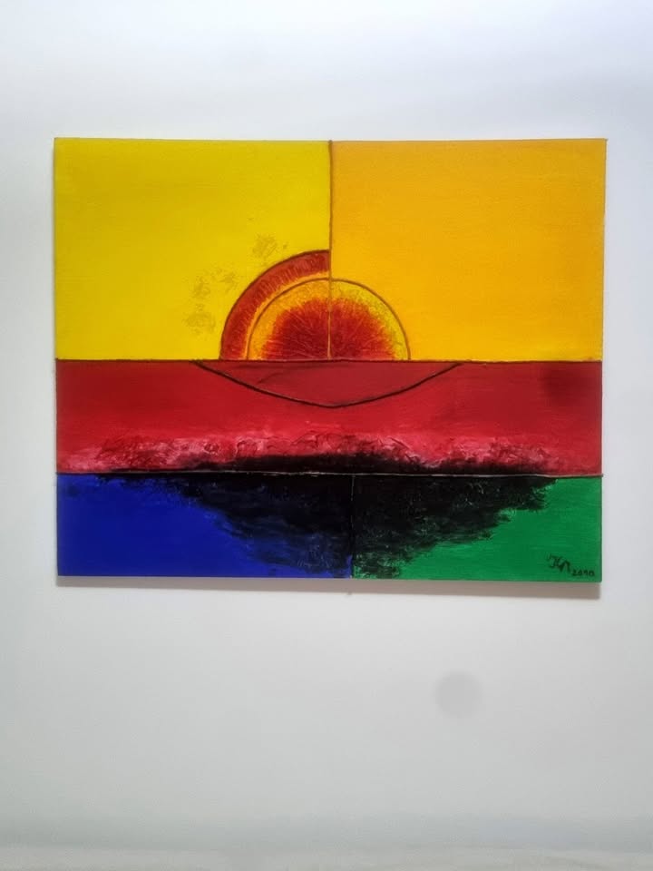 Odprtje razstave slik Karin Markovič