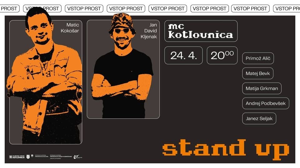 Kotlovniški standup: Open mic