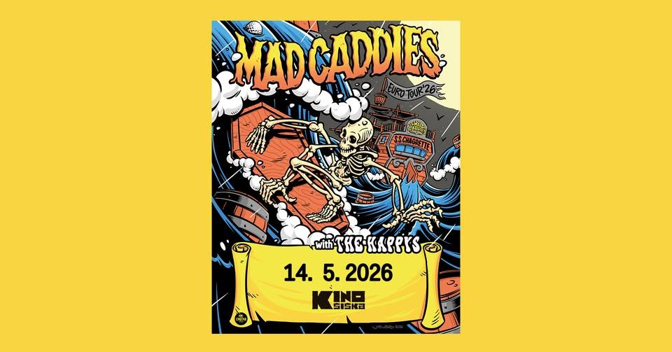 MAD CADDIES + The Happys @ Kino Šiška