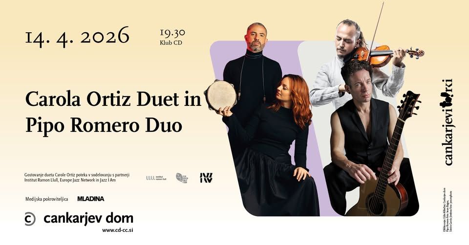 Carola Ortiz Duet in Pipo Romero Duo // Cankarjevi torki