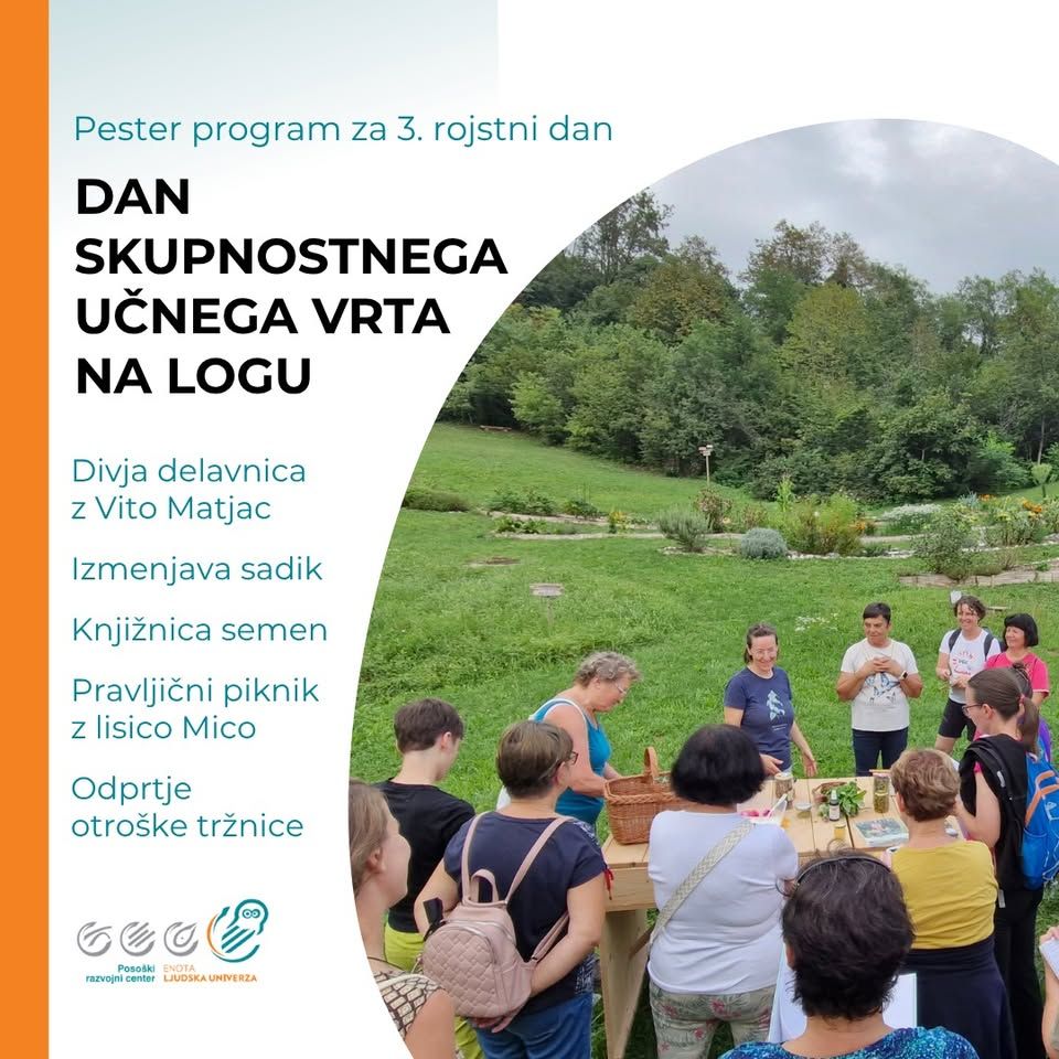 Dan skupnostnega učnega vrta Na Logu