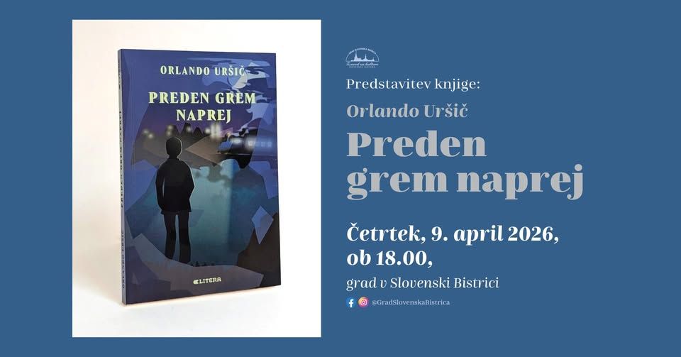 Predstavitev knjige Preden grem naprej