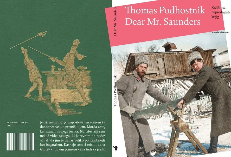 Dear Mr. Saunders Thomasa Podhostnika v Ludi