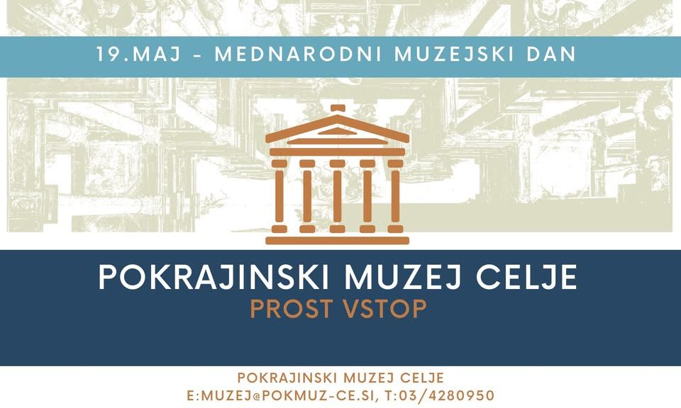 Mednarodni muzejski dan v Pokrajinskem muzeju Celje
