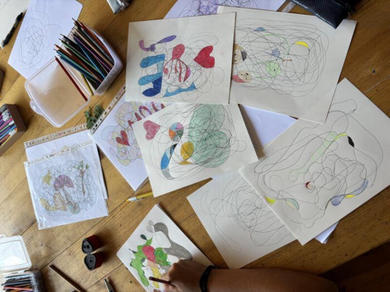 Ustvarjalna delavnica fraktalnega risanja (Lucija Božič)