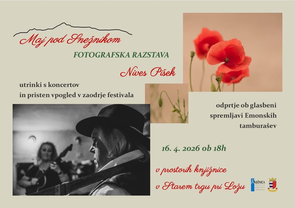 Nives Pišek: Maj pod Snežnikom odprtje fotografske razstave