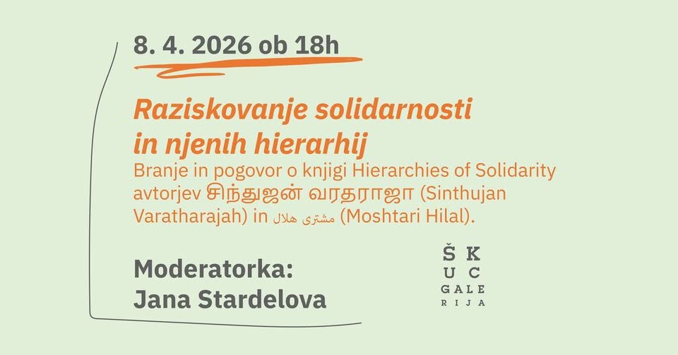 Raziskovanje solidarnosti in njenih hierarhij