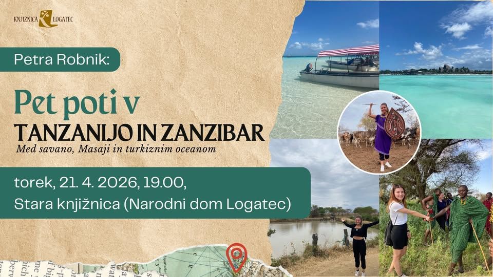 Petra Robnik: Pet poti v Tanzanijo in Zanzibar