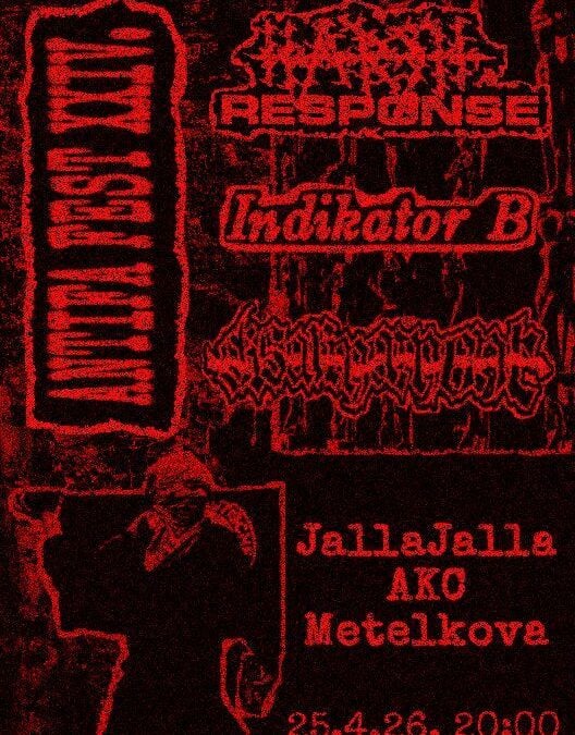 ANTIFA FEST XXIV.: HARSH RESPONSE (Hardcore Punk) + INDIKATOR B (Hardcore Punk)+ DISARMAMENT (Crust)