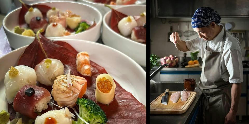 Omakase večerje pri Shinu