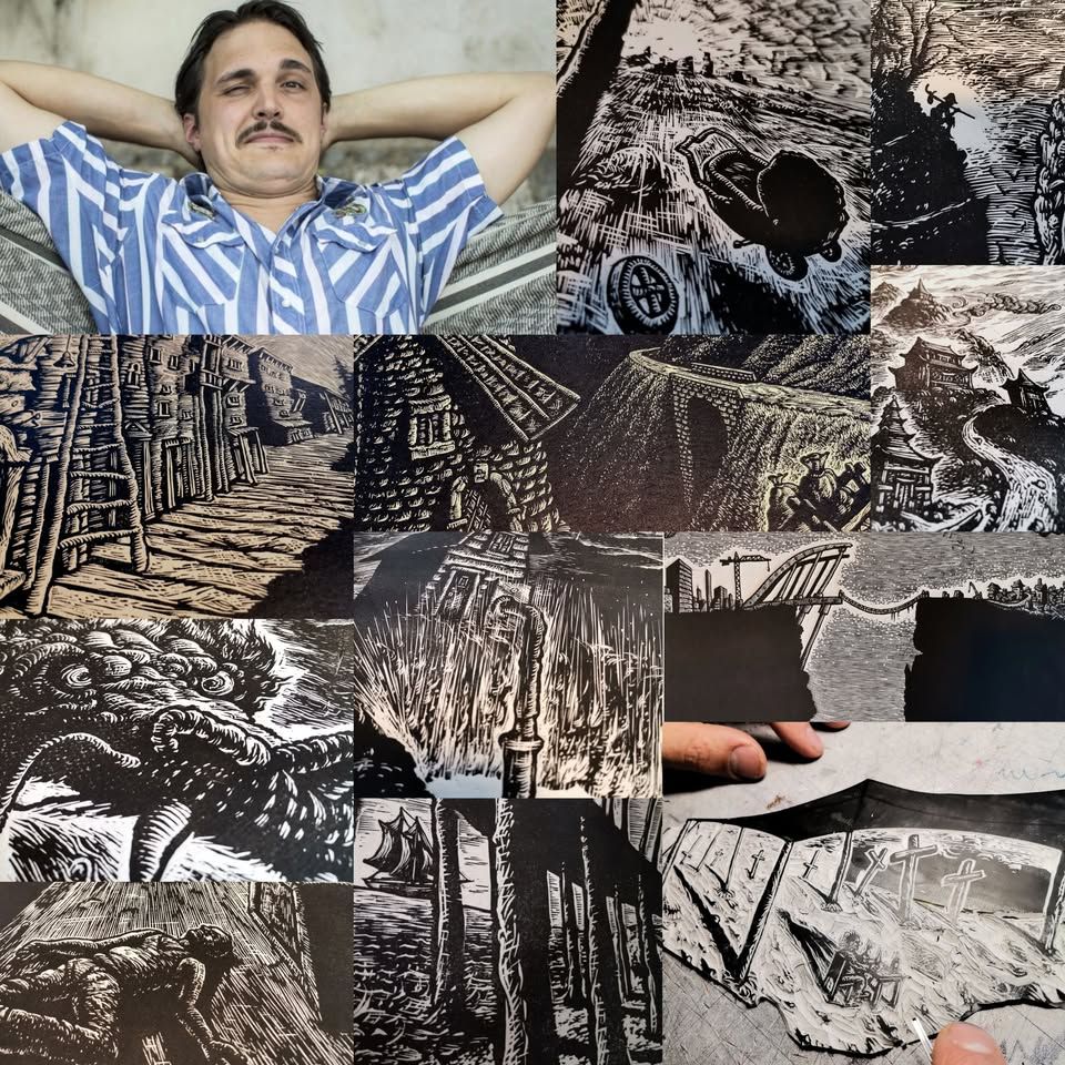 Delavnica umetniške grafike pod mentorstvom akademskega umetnika Mihe Eriča v Ljubljani (brezplačno)