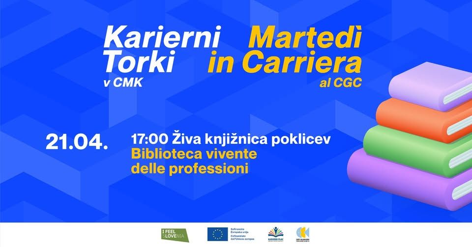 Živa knjižnica poklicev – Karierni torki v Centru mladih Koper