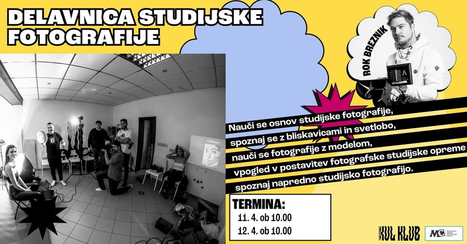 Ful Kul Klub: Delavnica studijske fotografije