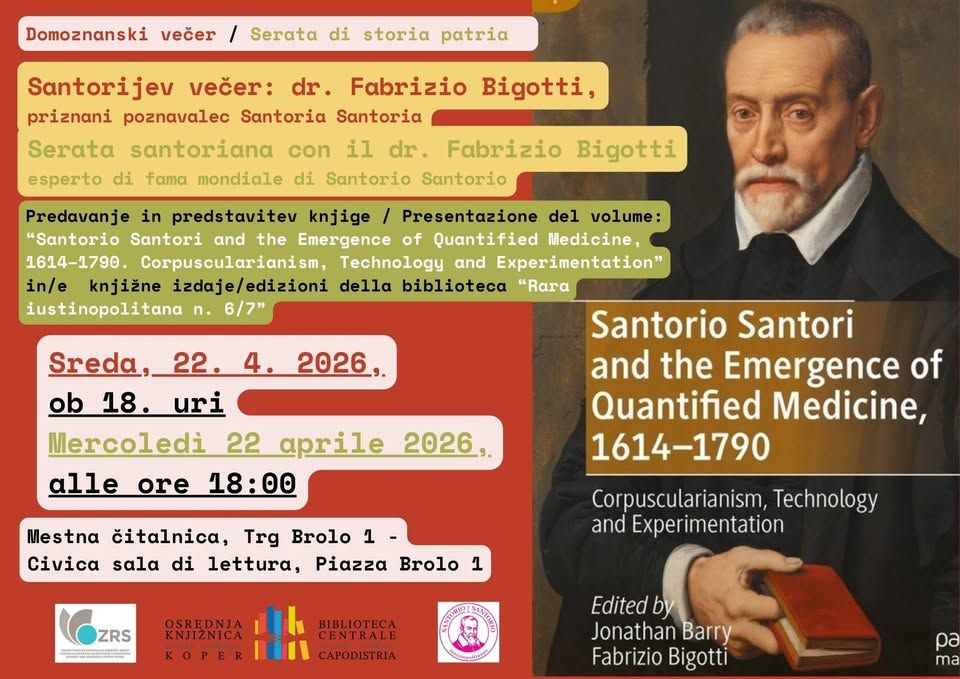 Santorijev večer z dr. Fabriziem Bigottijem