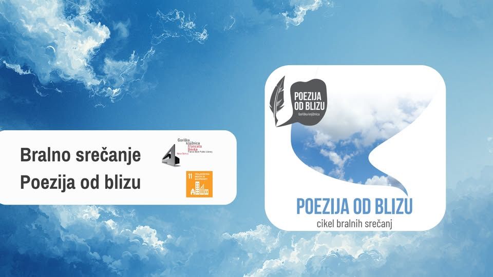 Bralno srečanje Poezija od blizu