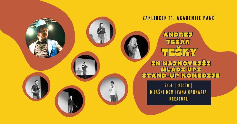 ZAKLJUČEK PANČ AKADEMIJE, delavnic stand-up komedije