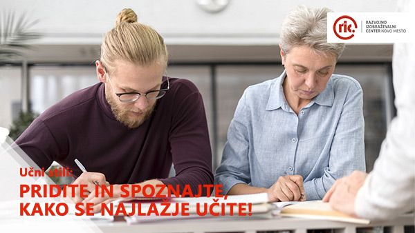 Učni stili – pridite in spoznajte, kako se najlažje učite