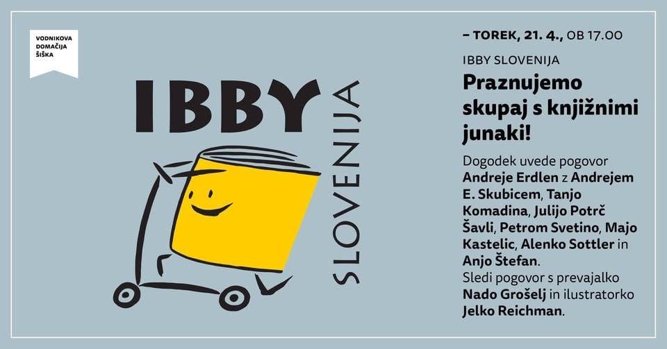 Ob dnevu knjig za otroke | Praznujemo skupaj s knjižnimi junaki!