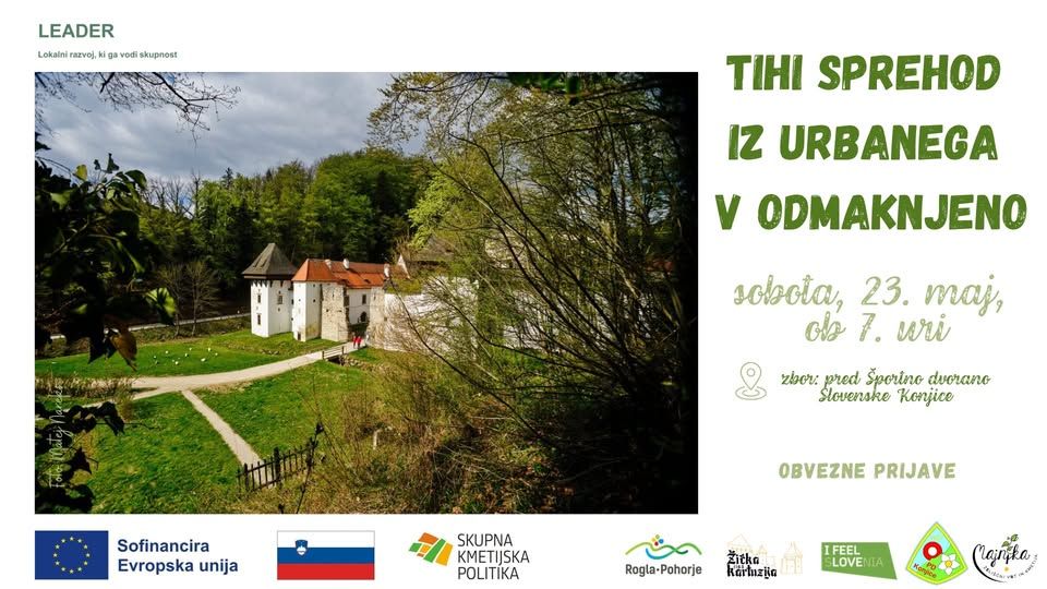 Tihi sprehod iz urbanega v odmaknjeno