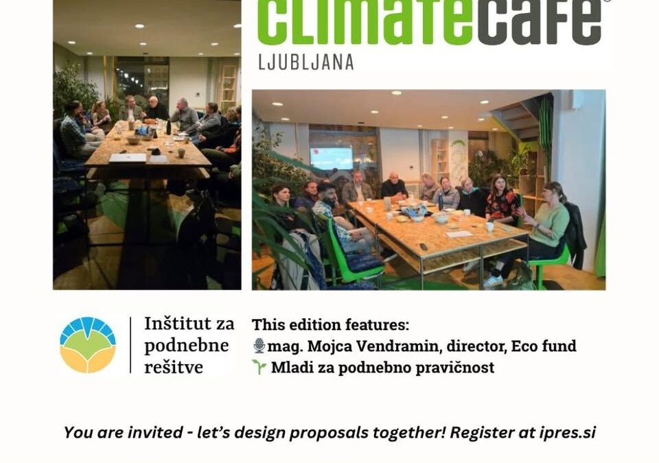 IV. Climate Café Ljubljana