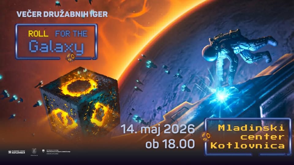 Večer družabnih iger: Roll for the Galaxy