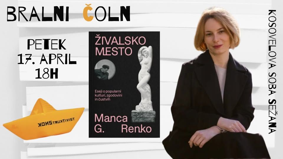 Živalsko mesto z Manco G. Renko na Bralnem čolnu