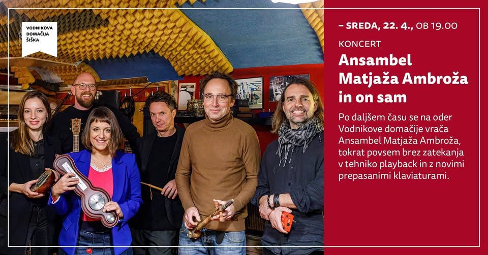 Koncert | Ansambel Matjaža Ambroža in on sam, dodaten datumatum