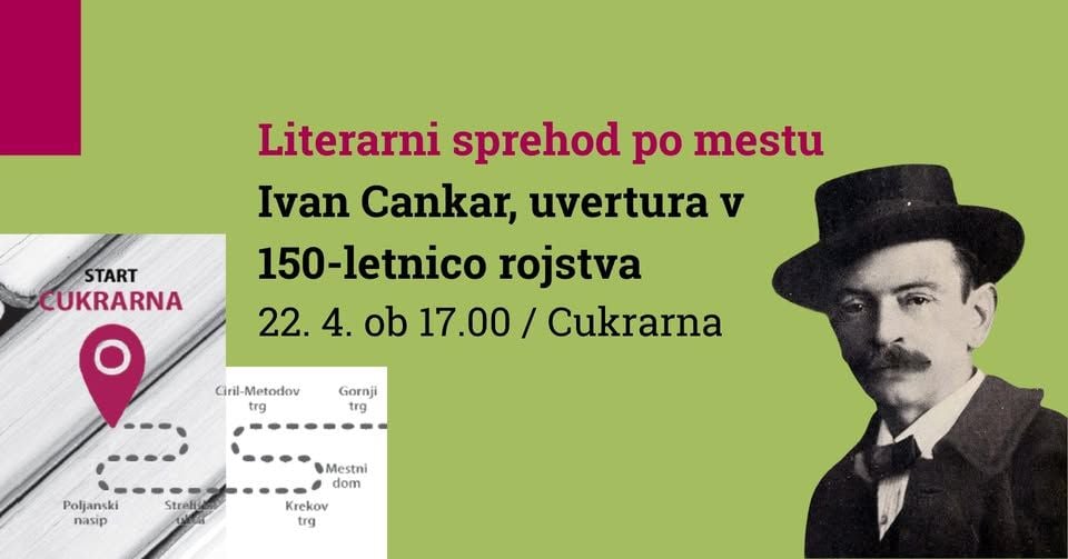 Literarni sprehod po mestu: Ivan Cankar