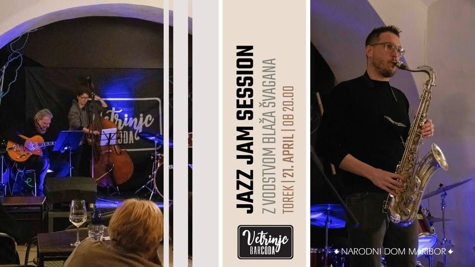 Jazz jam session v Vetrinjcu