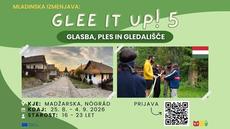 mladinska izmenjava Glee it up! 5