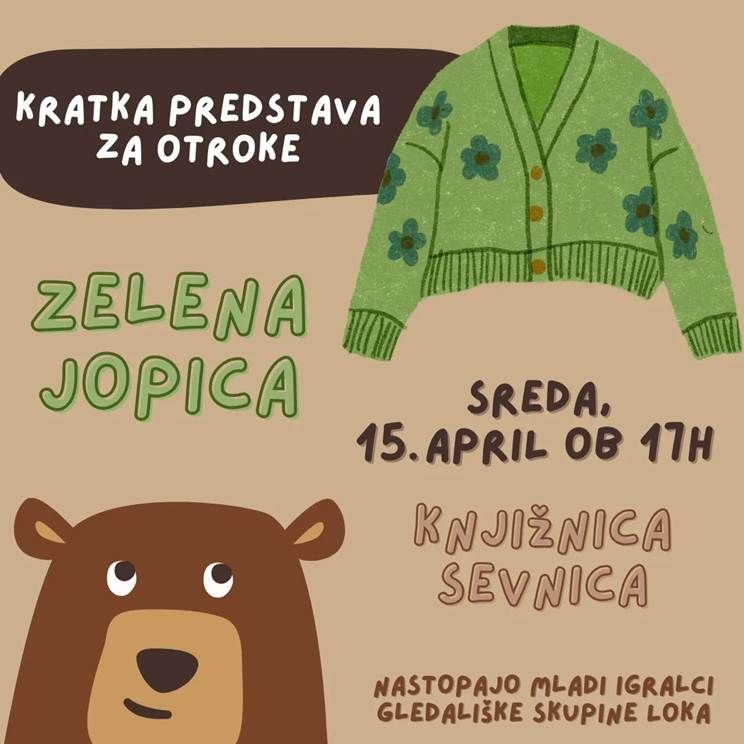 ZELENA JOPICA - Kratka predstava za otroke