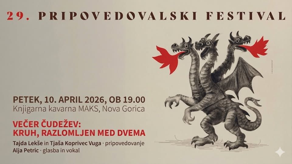 VEČER ČUDEŽEV: Kruh, razlomljen med dvema @ Pripovedovalski festival v Novi Gorici