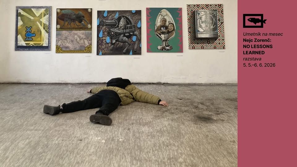 UMETNIK NA MESEC / Nejc Zorenč: No Lessons Learned