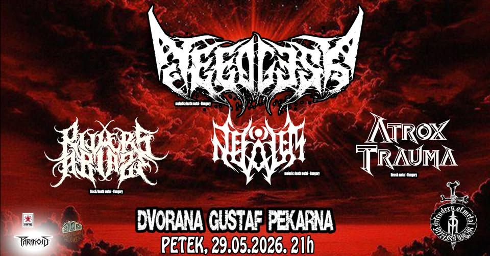 NEEDLESS/NEFALEM/RIVERS ABLAZE/ATROX TRAUMA