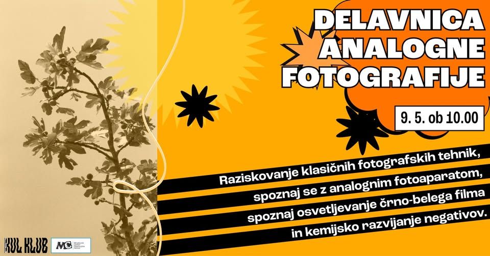 Ful Kul Klub: Delavnica analogne fotografije 📷