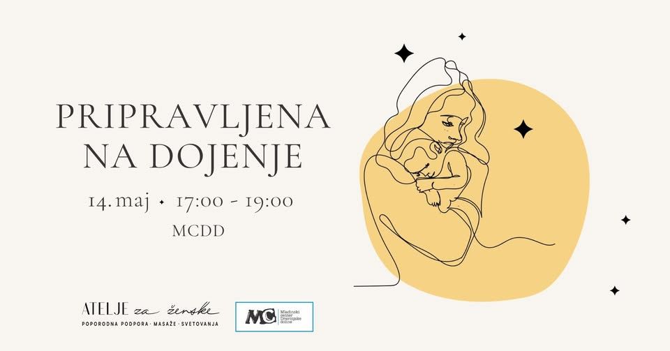 Pripravljena na dojenje • 14. 5. • MCDD