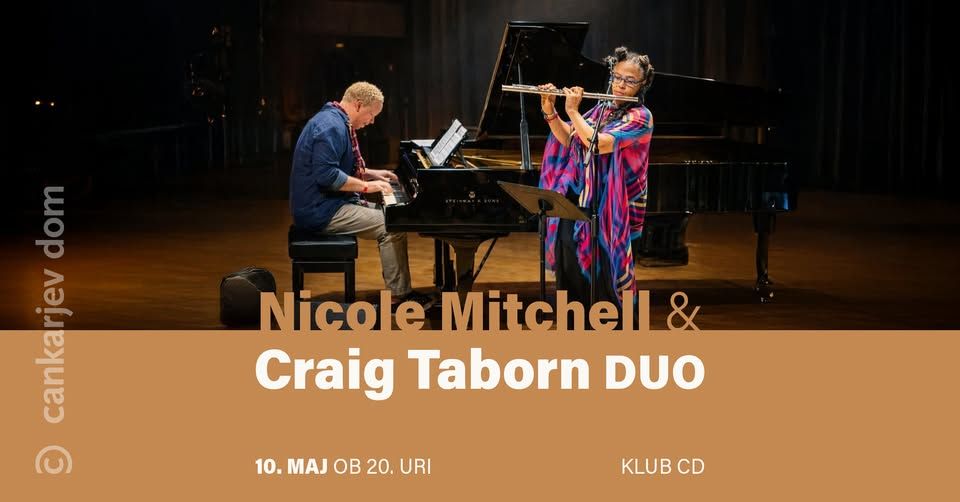 Nicole Mitchell & Craig Taborn Duo / Cankarjev dom