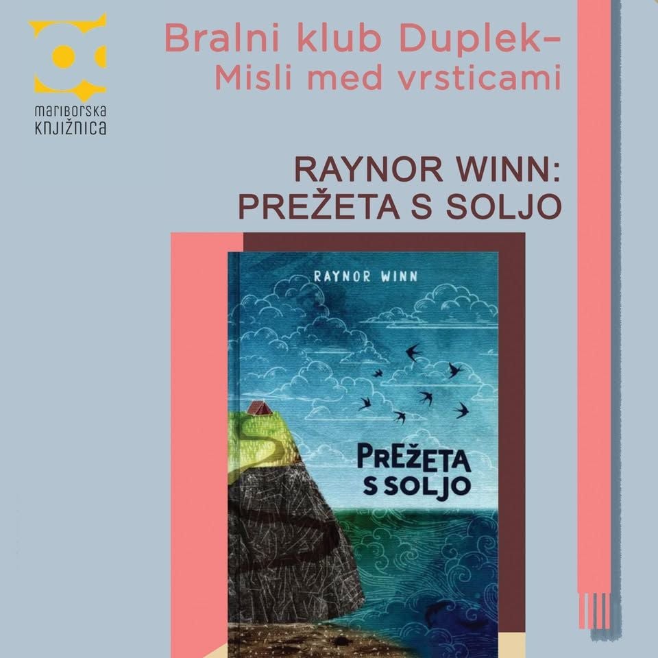 Bralni klub Duplek – Misli med vrsticami: RAYNOR WINN - PREŽETA S SOLJO