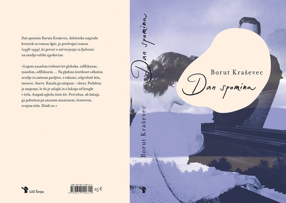 DAN SPOMINA v Ludiknjigarni; Borut Kraševec in Ana Ugrinović
