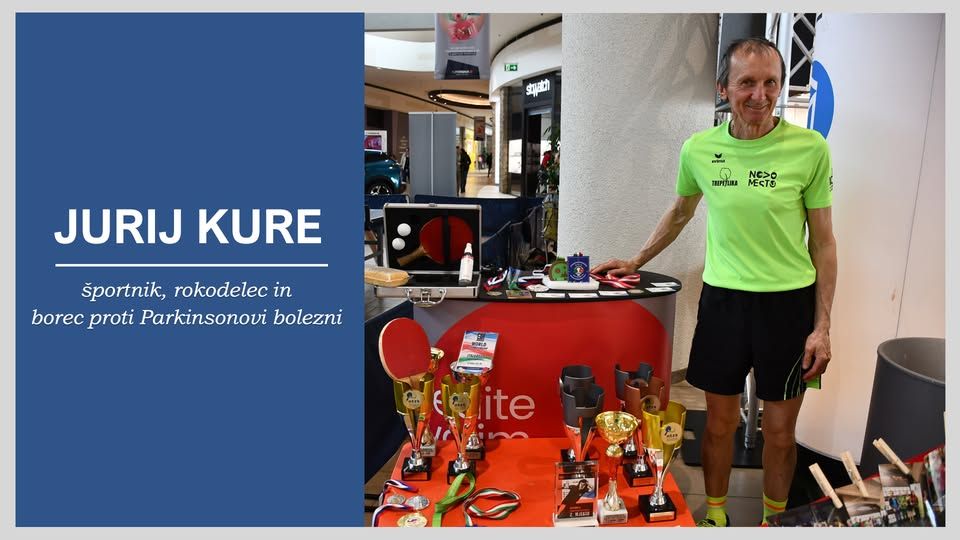 Jurij Kure – športnik, rokodelec in borec proti Parkinsonovi bolezni