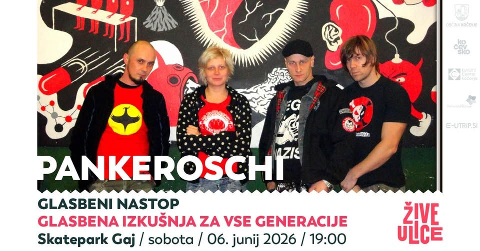 Pankeroschi, glasbena izkušnja v Skateparku Gaj