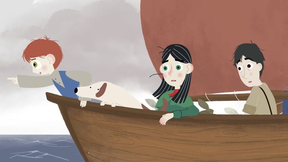MARY ANNING, RAZISKOVALKA FOSILOV (sinh. animirani film)