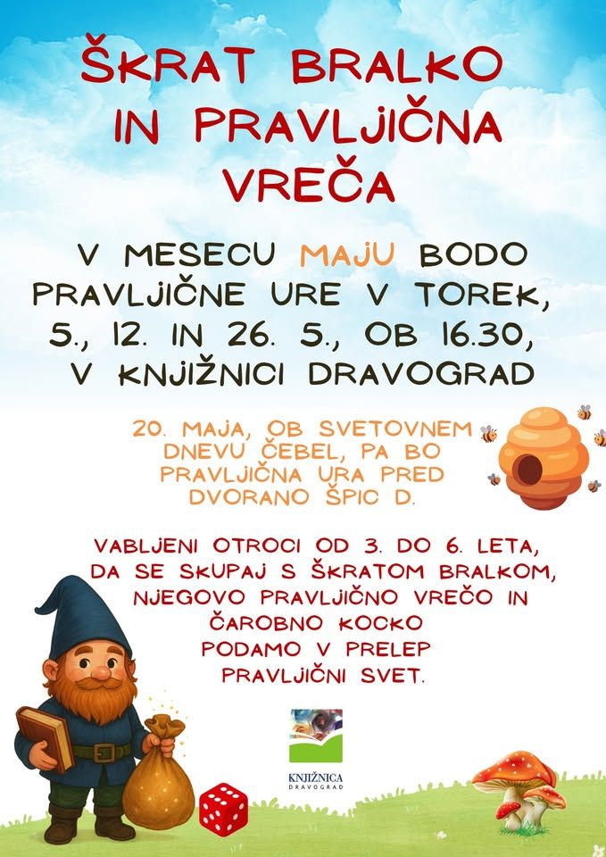 ŠKRAT BRALKO IN PRAVLJIČNA VREČA