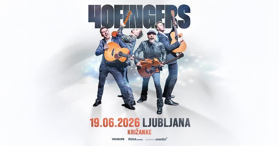 40 FINGERS v KRIŽANKAH ● Ljubljana ● 19.06.2026