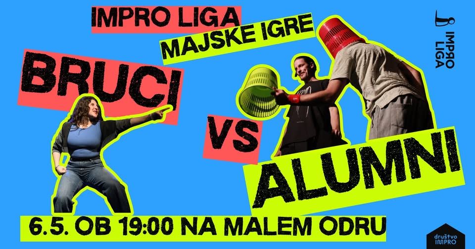 Impro liga na Majskih igrah: Bruci vs Alumni